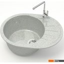 Кухонные мойки MARRBAXX Карельский камень модель 10/Q10 (серый/светло-серый)