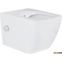 Унитазы Roxen Cube bidet в комплекте с инсталляцией StounFix Dual Fresh 6 в 1 968472 (кнопка: брашированное золото)