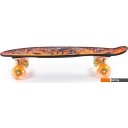 Скейтборды, лонгборды Полесье 89601 56 см (черный/оранжевый)