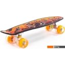 Скейтборды, лонгборды Полесье 89601 56 см (черный/оранжевый)