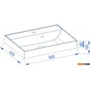 Умывальники Lauter Melisa 60 (искусственный мрамор)