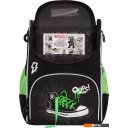 Рюкзаки Grizzly RAm-585-8 (черный/салатовый)