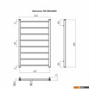 Полотенцесушители TERMINUS Ватикан П8 500х800 (сатин)