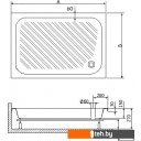 Душевые поддоны RGW B/CL-S-A 16180279-51-A 70x90