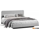Кровати Трия Шелли 180x200 Тип 1 (велюр Confetti Silver)