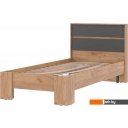 Кровати Стендмебель Хелен КР 01 90x200 (серый графит 0162/дуб крафт золотой)
