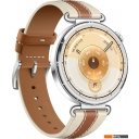 Умные часы и браслеты Huawei Watch GT 6 41 мм (серебристый, с коричневым кожаным ремешком, международная версия)