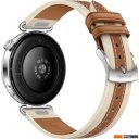 Умные часы и браслеты Huawei Watch GT 6 41 мм (серебристый, с коричневым кожаным ремешком, международная версия)