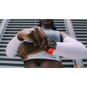 Умные часы и браслеты CMF Watch 3 Pro (черный, оранжевый силиконовый ремешок)