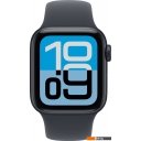 Умные часы и браслеты Apple Watch SE 3 40 мм (алюминиевый корпус, полуночный/полуночный, спортивный силиконовый ремешок S/M)