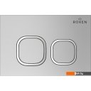 Унитазы Roxen Boro One Rimless 6 в 1 StounFix Dual Fresh 552158 (кнопка: хром)