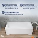 Ванны Lauter Bianca 150 21207150 (с ножками и сифоном 21Y11020 хром)