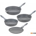 Сковороды Elan Gallery Гармония вкуса 120570+4 (серый мрамор)