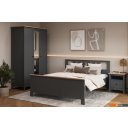 Кровати Mio Tesoro Сага 160x200 2.08.04.070.15 (серый/ясень)