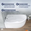 Ванны Lauter Geneva 170x105 2103170L (с каркасом и сифоном 21Y11021 матовый черный)