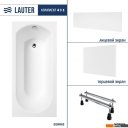 Ванны Lauter Haven 160x75 21202006 (с ножками, лицевым и торцевым экраном)