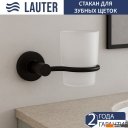 Аксессуары для ванной и туалета Lauter 21TS20116 + 21TS2018 + 21TS2014 (Matt Black, 3 предмета)