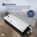 Ванны Lauter Amelia 160 21204060 (с ножками и черным подголовником)