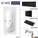 Ванны Lauter Ava 180 21208080 (с ножками, черным подголовником, черным лицевым и торцевым экраном)