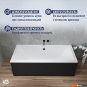 Ванны Lauter Oasis 155 21203055 (с ножками, черным подголовником и черным лиц.экраном)
