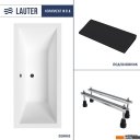 Ванны Lauter Oasis 180 21203080 (с ножками, черным подголовником)