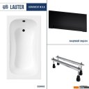 Ванны Lauter Sophia 130 21205130 (с ножками, черным подголовником)