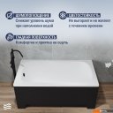 Ванны Lauter Sophia 130 21205130 (с ножками, черным подголовником)