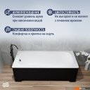 Ванны Lauter Sophia 160 21205160 (с ножками, черным подголовником и черным лиц.экраном)