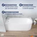 Ванны Lauter Monaco 170x72.5 2113170L (с каркасом и сифоном 21Y11021 матовый черный)