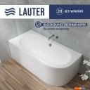 Ванны Lauter Bliss 150 L 21201051L (с ножками и сифоном 21Y32000 хром)