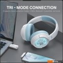 Наушники и гарнитуры Onikuma GT802 (белый/голубой)