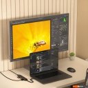 USB-хабы и док-станции Satechi 7-in-1 USB-C Slim Multiport Adapter with Ethernet ST-P7SM (серый)