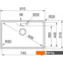 Кухонные мойки Franke BCX 610-81 101.0689.879 (стальной)