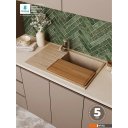 Кухонные мойки Polygran Deka 780 (песочный)