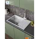 Кухонные мойки Polygran Deka 780 (светло-серый)