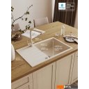 Кухонные мойки Polygran Deka 780 (кремовый)