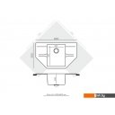 Кухонные мойки Polygran Riff 800 (кремовый)