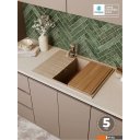 Кухонные мойки Polygran Deka 700 (песочный)