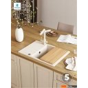 Кухонные мойки Polygran Deka 700 (кремовый)