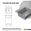 Кухонные мойки Polygran Blade 500 (светло-серый)