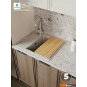 Кухонные мойки Polygran Deka 600 (серый)