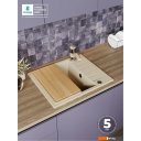 Кухонные мойки Polygran Deka 600 (опал)