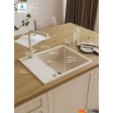 Кухонные мойки Polygran Deka 600 (кремовый)