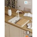 Кухонные мойки Polygran Deka 600 (кремовый)