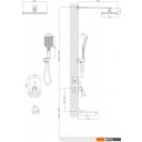 Душевые системы и гарнитуры A-Five A5-1256