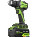 Шуруповерты, гайковерты, электроотвертки Greenworks DD560 3708407CUB (с 1-им АКБ)