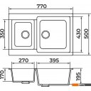 Кухонные мойки Granrus GR-770 K (песочный)