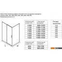 Душевые кабины Aquanet Pleasure Evo 100 AE65-100x90-GBT (золото брашированное/никель)