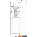 Принадлежности для мытья, сушки, хранения посуды Paulmark Sauber D001-401(AN) (черный/антрацит)