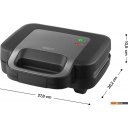 Сэндвичницы, вафельницы Sencor SSM 9860BK